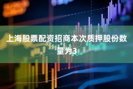 上海股票配资招商本次质押股份数量为3
