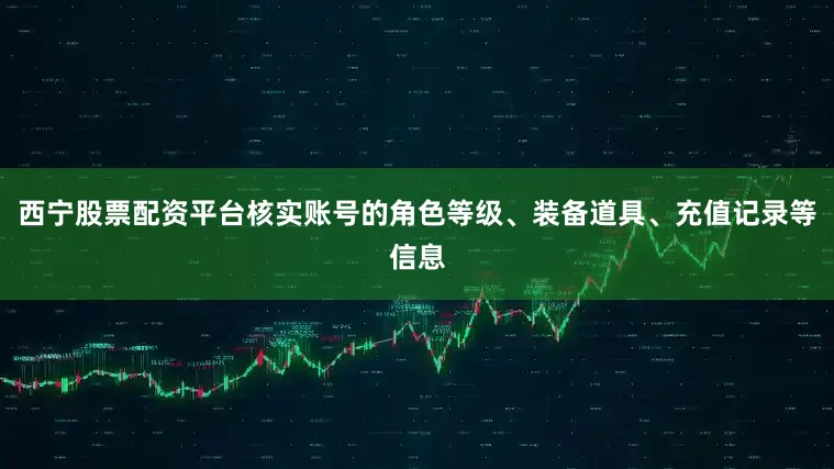 西宁股票配资平台核实账号的角色等级、装备道具、充值记录等信息